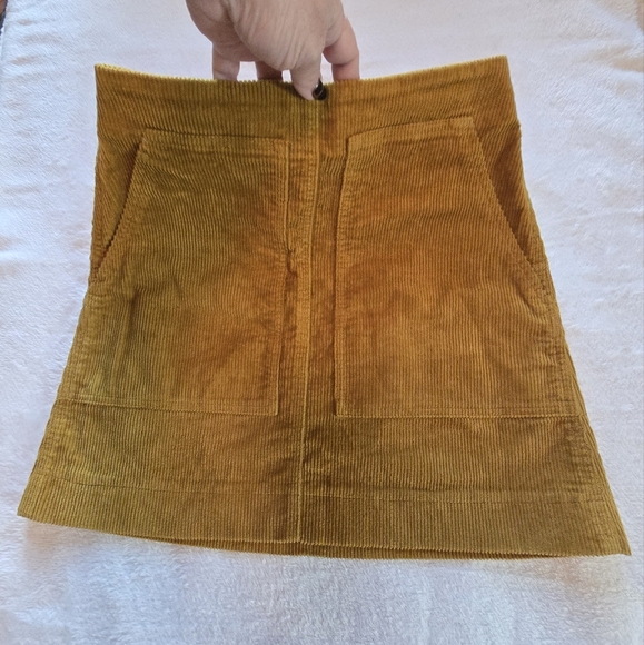 Uni Olo Corduroy Mini Sz 1 Beach Pool Park .. Short Skirt, Deep Pockets SLAY! - Picture 4 of 14